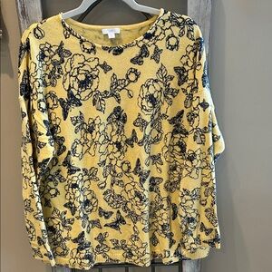 J. Jill Yellow Sweater